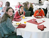 faculty and students